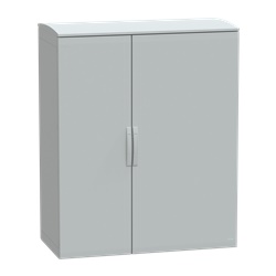 Armadio in poliestere, Thalassa PLA, porta piena, tetto ventilato, 1500x1250x620 mm, IP44, IK10