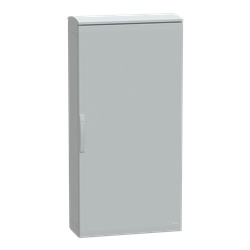 Armadio in poliestere, Thalassa PLA, porta piena, tetto ventilato, 1500x750x320mm, IP44, IK10