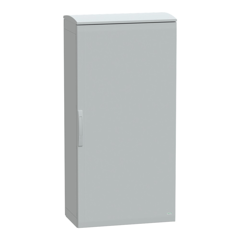 Armadio in poliestere, Thalassa PLA, porta piena, tetto ventilato, 1500x750x420mm, IP44, IK10