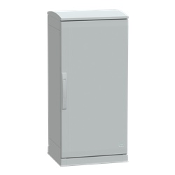 Armadio in poliestere, Thalassa PLA, fondo aperto, tetto ventilato, 1000x500x420 mm, IP44, IK10