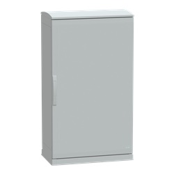 Armadio in poliestere, Thalassa PLA, fondo aperto, tetto ventilato, 1250x750x420 mm, IP44, IK10