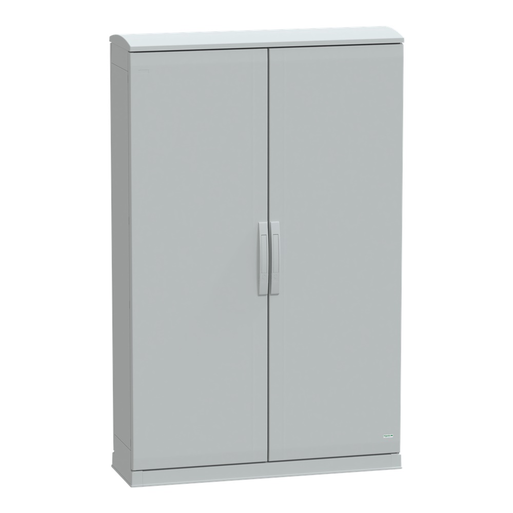 Armadio in poliestere, Thalassa PLA, fondo aperto, tetto ventilato, 1500x1000x320 mm, IP44, IK10
