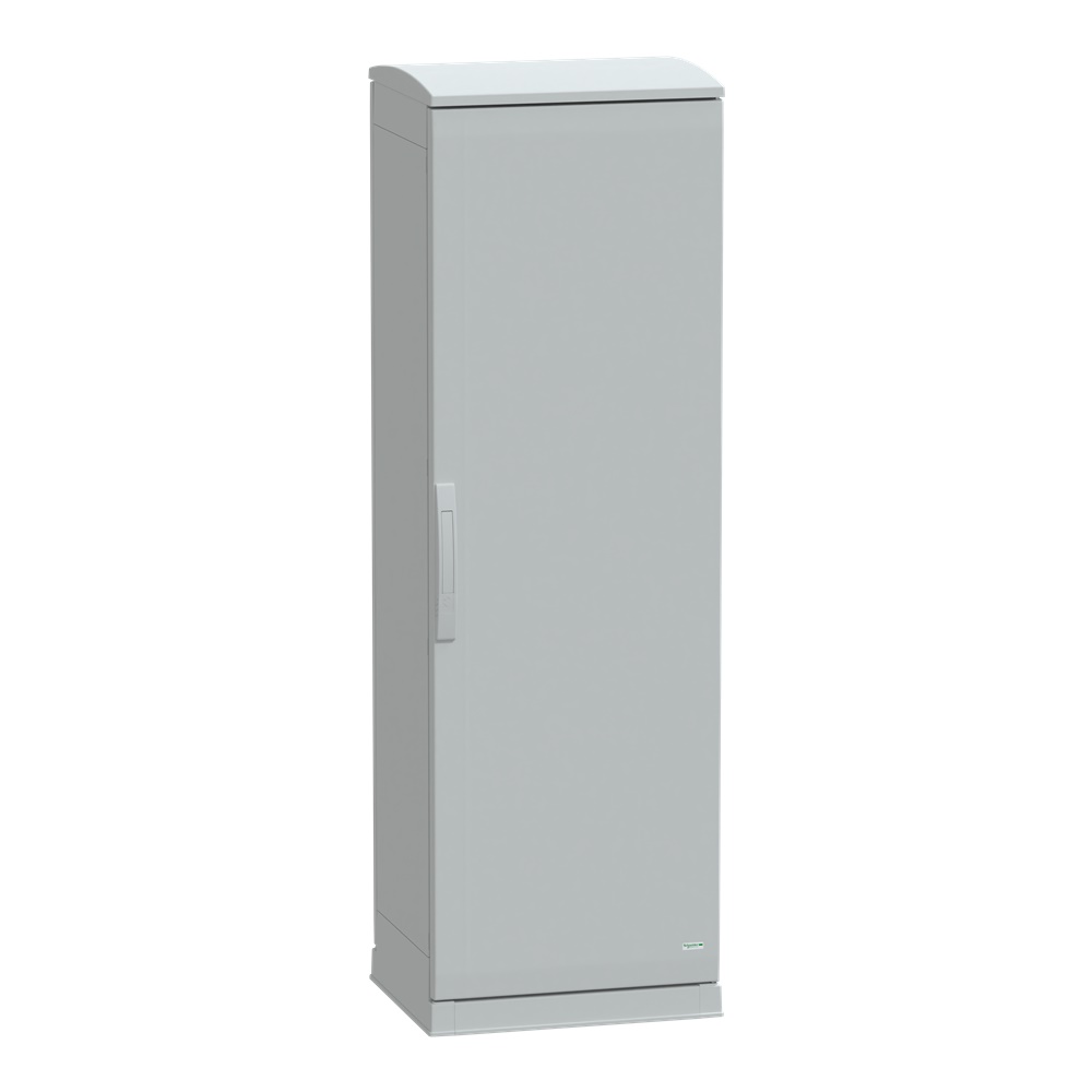 Armadio in poliestere, Thalassa PLA, fondo aperto, tetto ventilato, 1500x500x420 mm, IP44, IK10