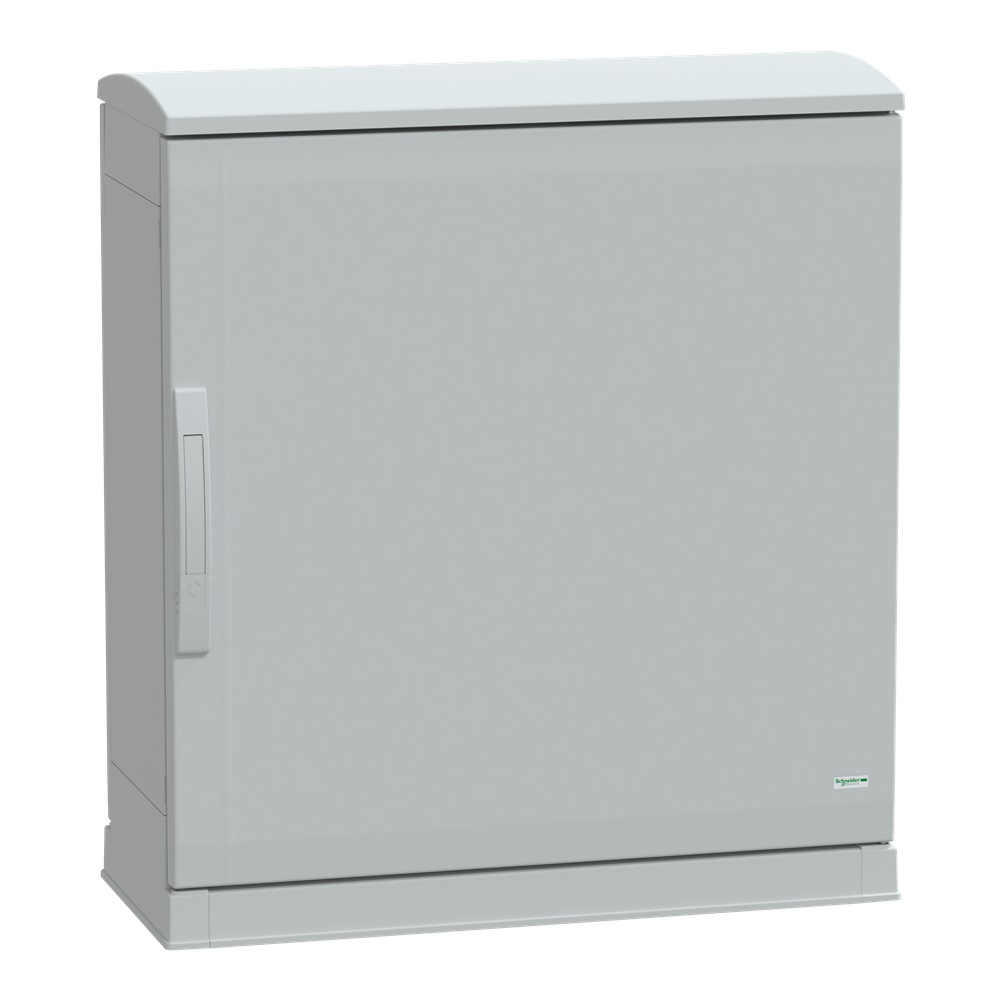 Armadio in poliestere, Thalassa PLA, fondo aperto, tetto ventilato, 750x750x320 mm, IP44, IK10