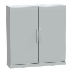 Armadio in poliestere, Thalassa PLA, porta piena, fondo aperto, 1000x1000x320mm, IP54, IK10