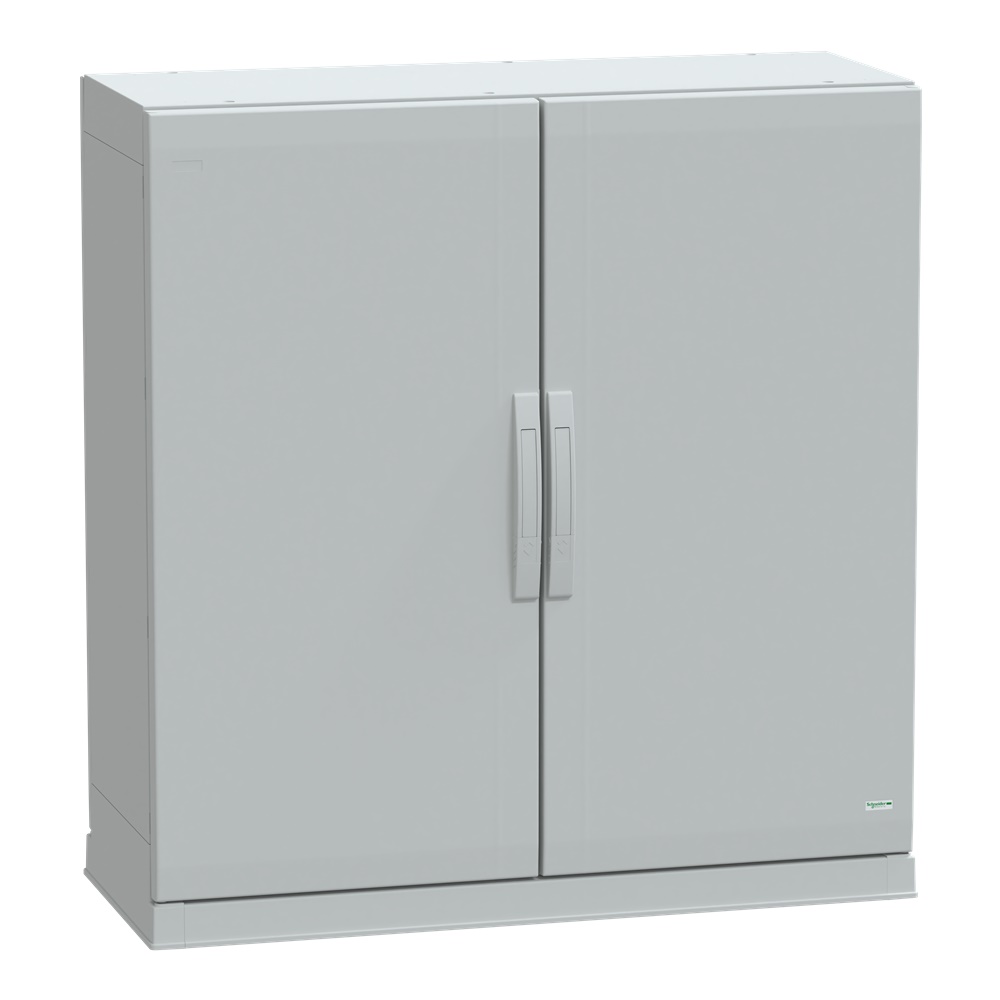 Armadio in poliestere, Thalassa PLA, porta piena, fondo aperto, 1000x1000x420mm, IP54, IK10