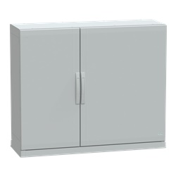 Armadio in poliestere, Thalassa PLA, porta piena, fondo aperto, 1000x1250x420mm, IP54, IK10