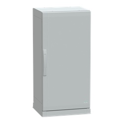 Armadio in poliestere, Thalassa PLA, porta piena, fondo aperto, 1000x500x420mm, IP54, IK10