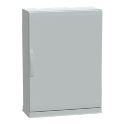 Armadio in poliestere, Thalassa PLA, porta piena, fondo aperto, 1000x750x320mm, IP54, IK10