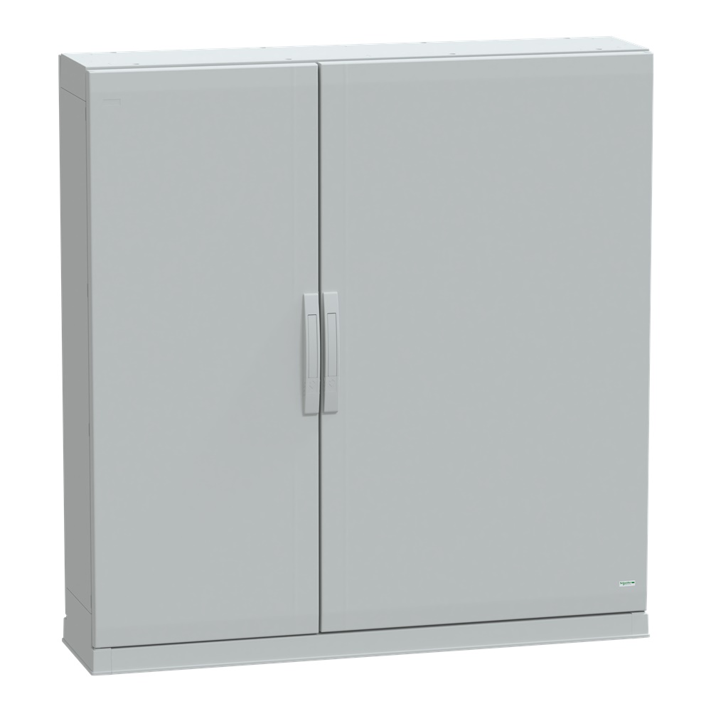 Armadio in poliestere, Thalassa PLA, porta piena, fondo aperto, 1250x1250x320mm, IP54, IK10