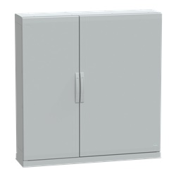 Armadio in poliestere, Thalassa PLA, porta piena, fondo aperto, 1250x1250x320mm, IP54, IK10