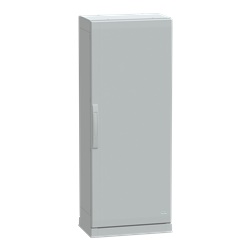 Armadio in poliestere, Thalassa PLA, porta piena, fondo aperto, 1250x500x320mm, IP54, IK10