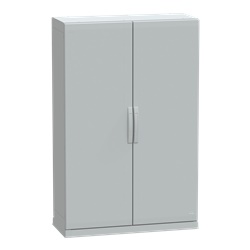 Armadio in poliestere, Thalassa PLA, porta piena, fondo aperto, 1500x1000x420mm, IP54, IK10