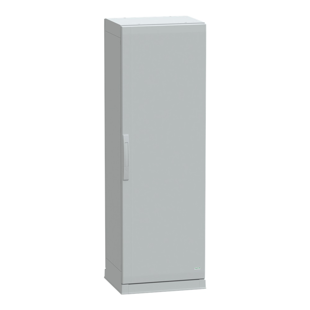 Armadio in poliestere, Thalassa PLA, porta piena, fondo aperto, 1500x500x420mm, IP54, IK10