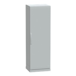 Armadio in poliestere, Thalassa PLA, porta piena, fondo aperto, 1500x500x420mm, IP54, IK10