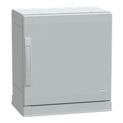 Armadio in poliestere, Thalassa PLA, porta piena, fondo aperto, 500x500x320mm, IP54, IK10