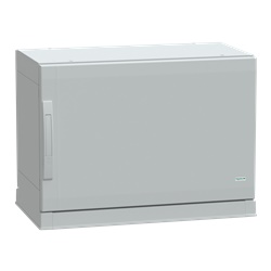 Armadio in poliestere, Thalassa PLA, porta piena, fondo aperto, 500x750x420mm, IP54, IK10