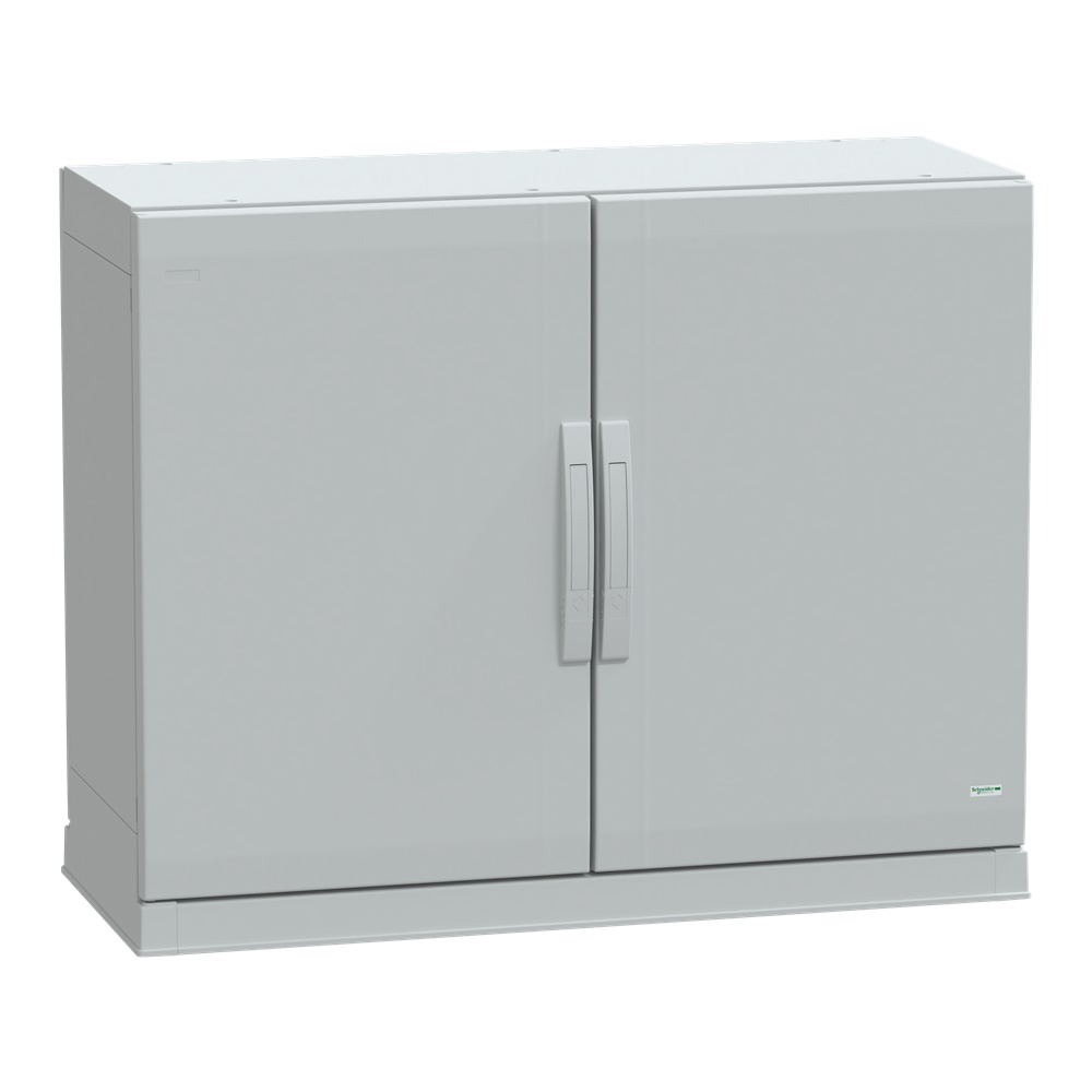 Armadio in poliestere, Thalassa PLA, porta piena, fondo aperto, 750x1000x420mm, IP54, IK10