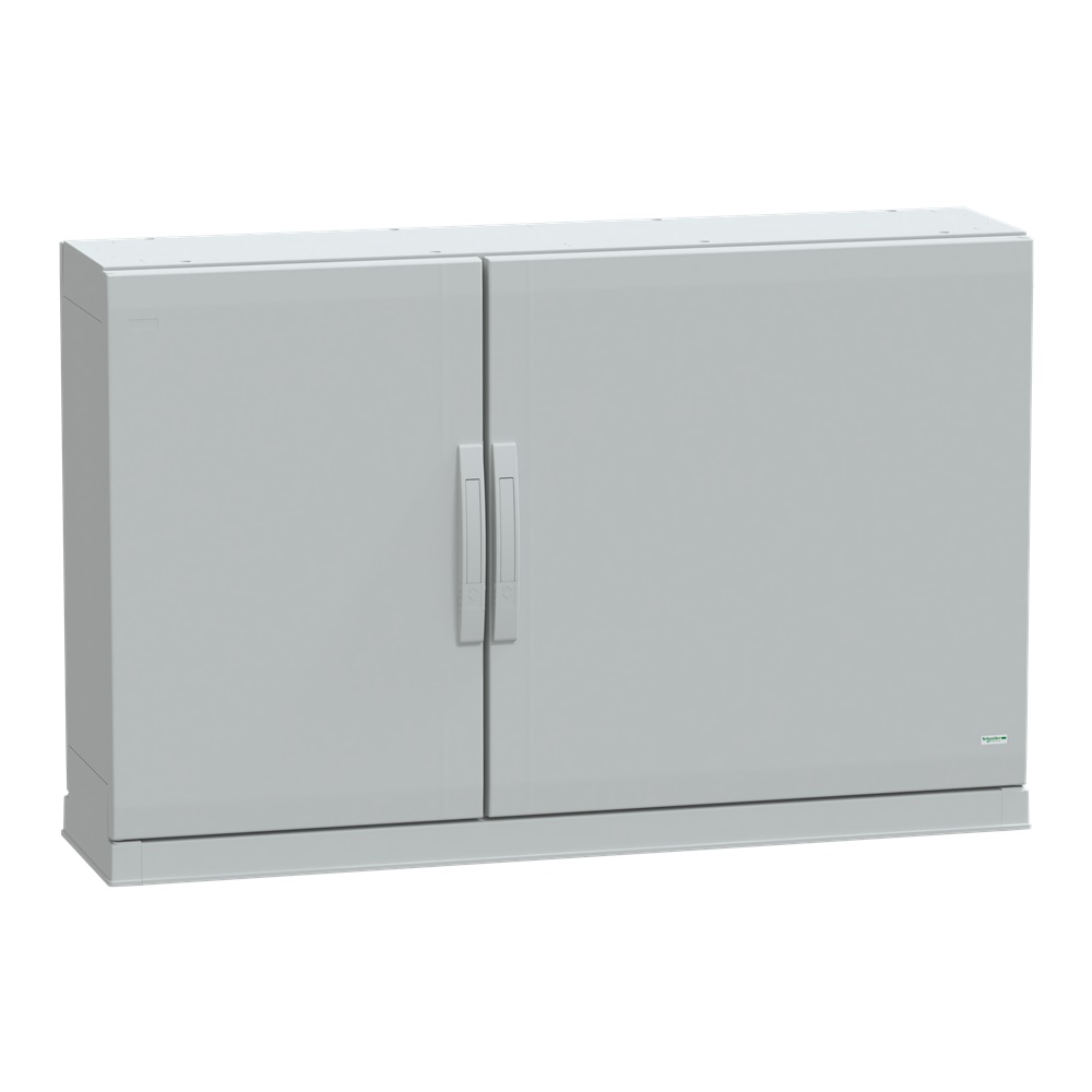 Armadio in poliestere, Thalassa PLA, porta piena, fondo aperto, 750x1250x320mm, IP54, IK10