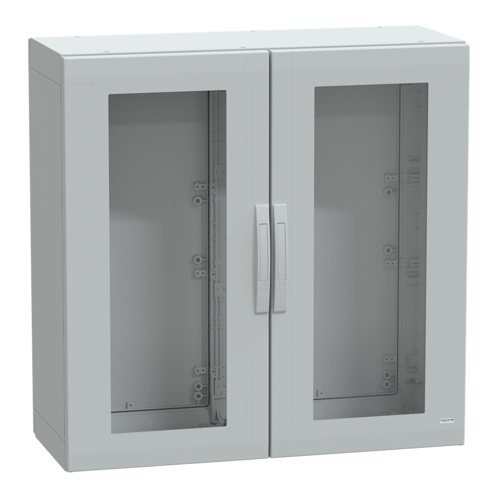 Armadio poliestere IP65 porta trasparente 1000x1000x420mm uso industriale