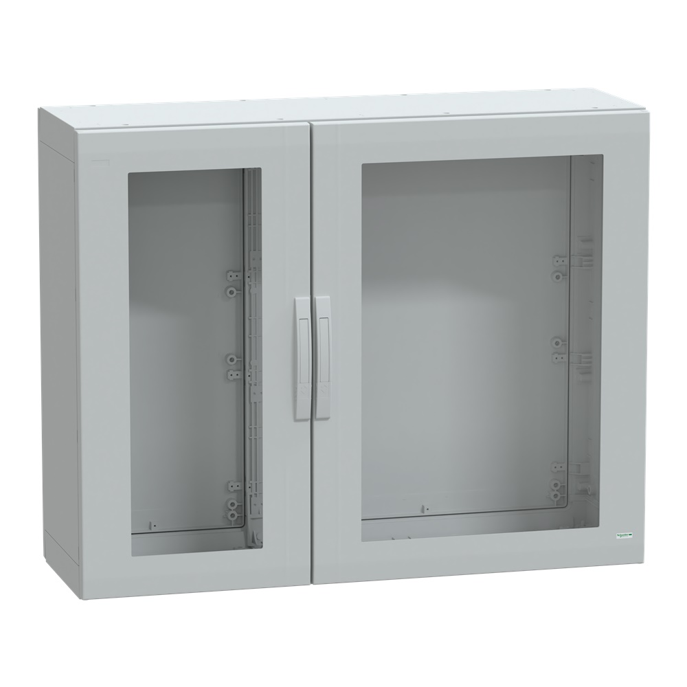 Armadio poliestere PanelSeT PLA 1000x1250x420mm IP65 IK08 porta trasparente uso industriale marine