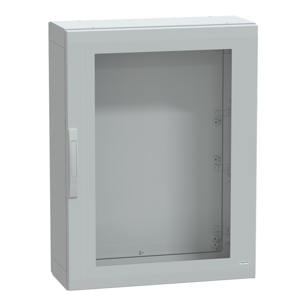 Armadio poliestere rinforzato 1000x750x320mm IP65 IK08 porta trasparente uso industriale