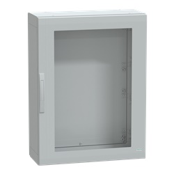 Armadio poliestere rinforzato 1000x750x320mm IP65 IK08 porta trasparente uso industriale