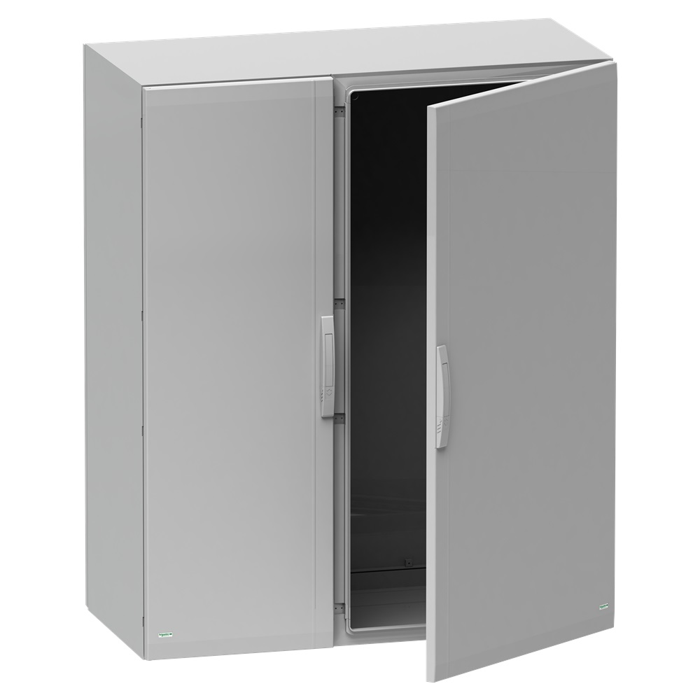 Armadio in poliestere, Thalassa PLA, porta piena, totalmente chiuso, 1250x1250x320mm, IP65, IK10