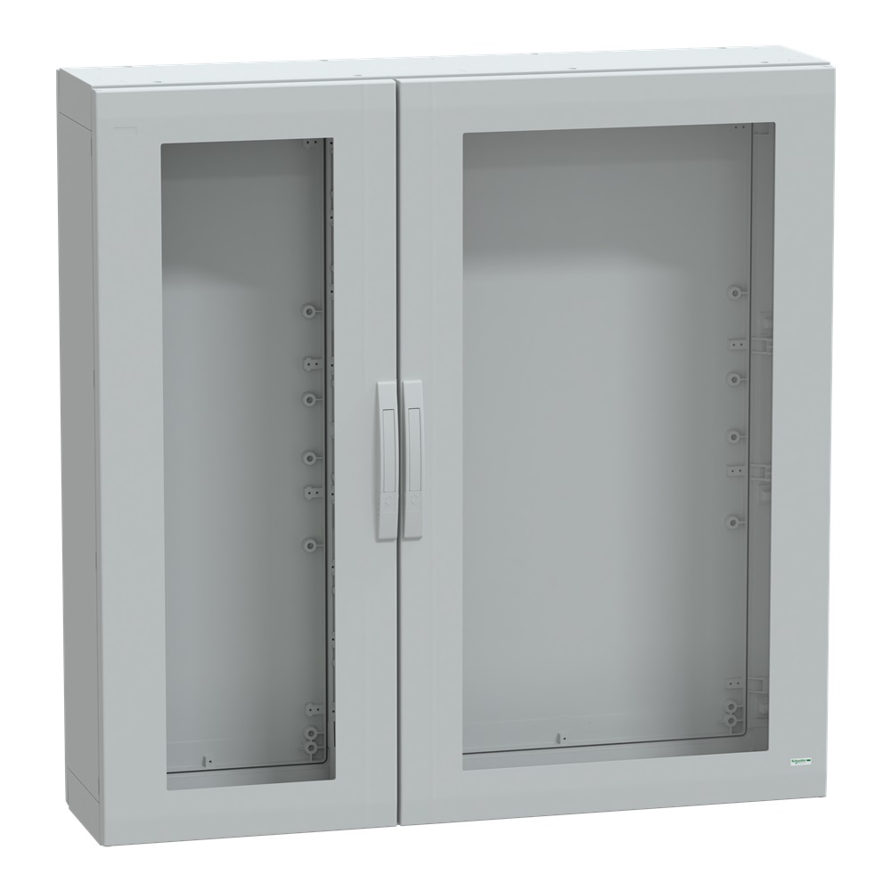 Armadio poliestere PanelSeT PLA 1250x1250x320mm porta trasparente IP65 IK08 isolamento classe II uso industriale esterno