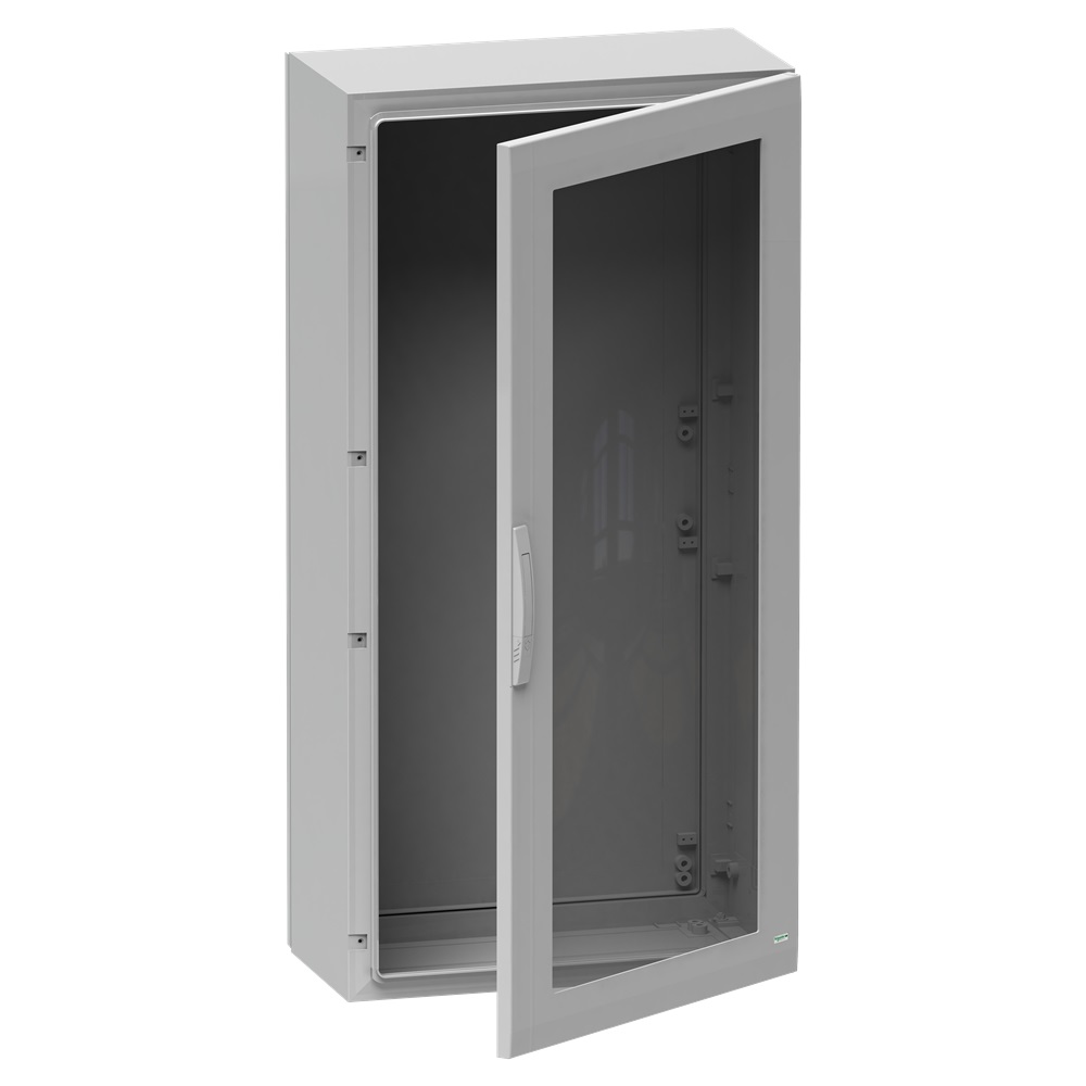 Armadio in poliestere, Thalassa PLA, porta trasparente, totalmente chiuso, 1250x750x420mm, IP65, IK08