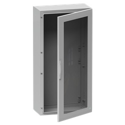 Armadio in poliestere, Thalassa PLA, porta trasparente, totalmente chiuso, 1250x750x420mm, IP65, IK08