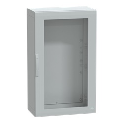 Armadio poliestere rinforzato 1250x750x420mm IP65 IK08 porta trasparente uso industriale