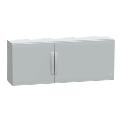 Armadio in poliestere, Thalassa PLA, porta piena, completamente chiuso, 500x1250x320mm, IP65, IK10