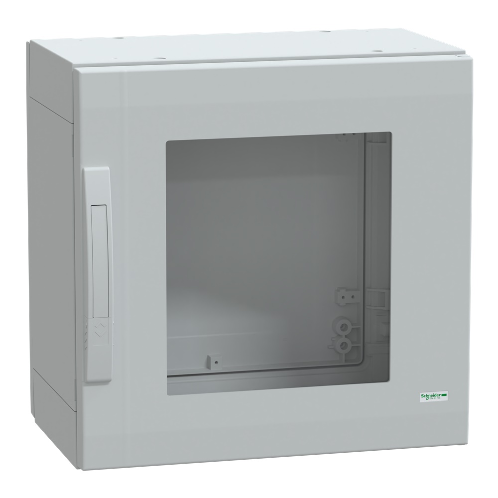 Armadio in poliestere, Thalassa PLA, porta trasparente, totalmente chiuso, 500x500x320mm, IP65, IK08