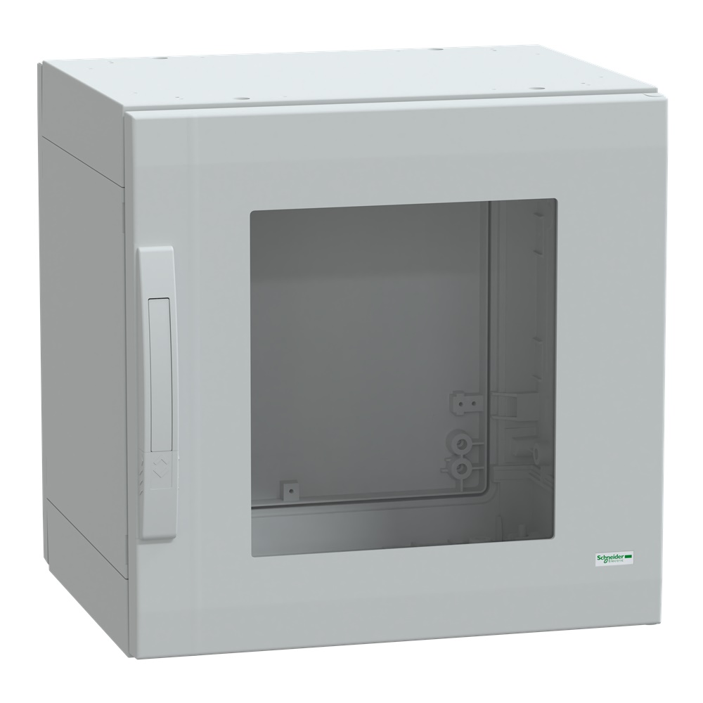 Armadio poliestere IP65 porta trasparente 500x500x420mm protezione IK08