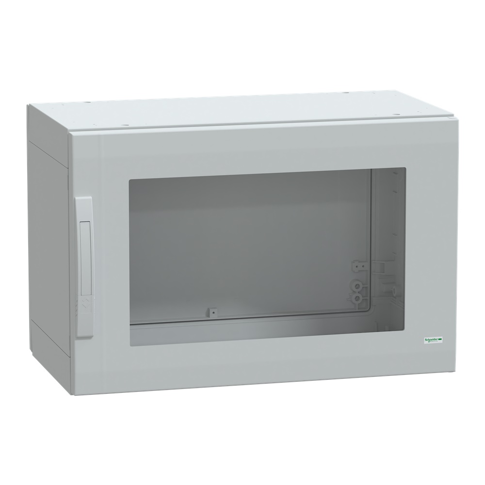 Armadio poliestere IP65 porta trasparente 500x750x420mm uso industriale