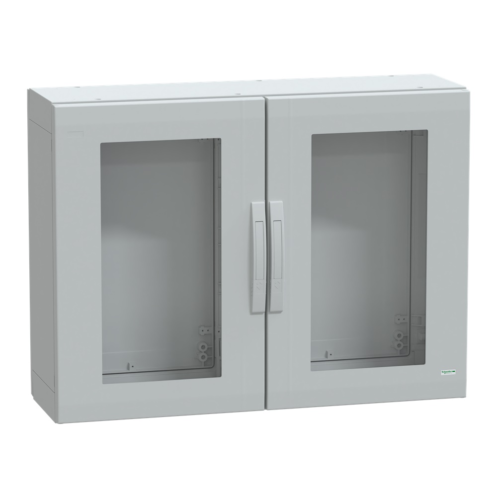 Armadio poliestere IP65 porta trasparente 750x1000x320mm uso industriale