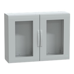Armadio poliestere IP65 porta trasparente 750x1000x320mm uso industriale