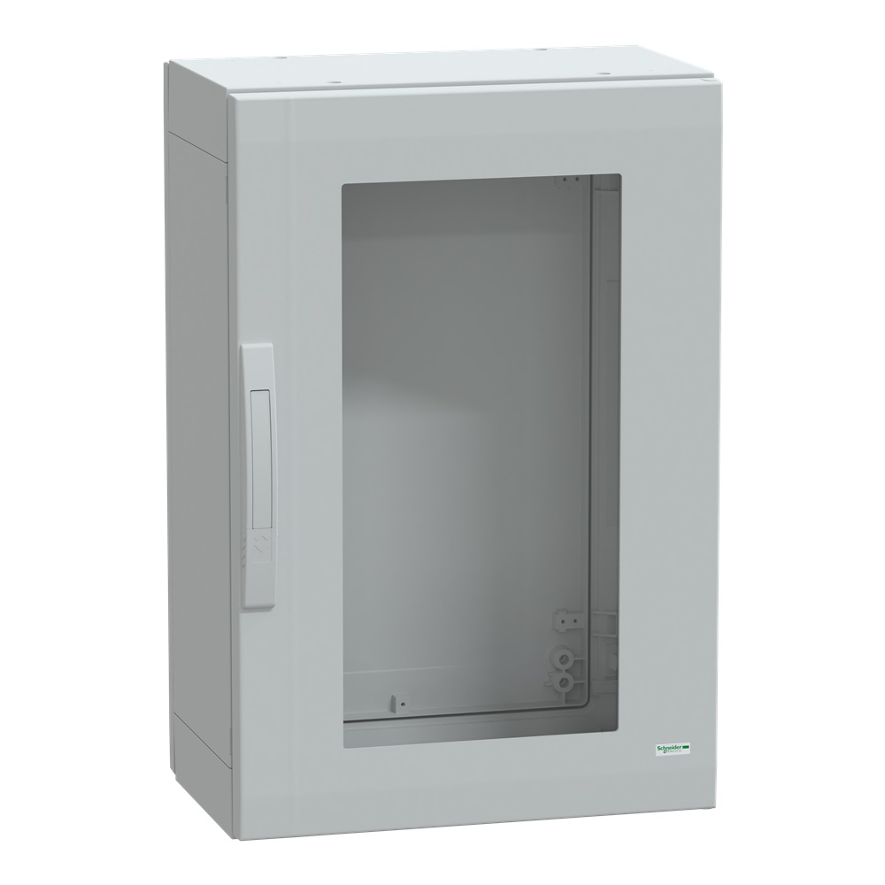 Armadio in poliestere, Thalassa PLA, porta trasparente, totalmente chiuso, 750x500x320mm, IP65, IK08