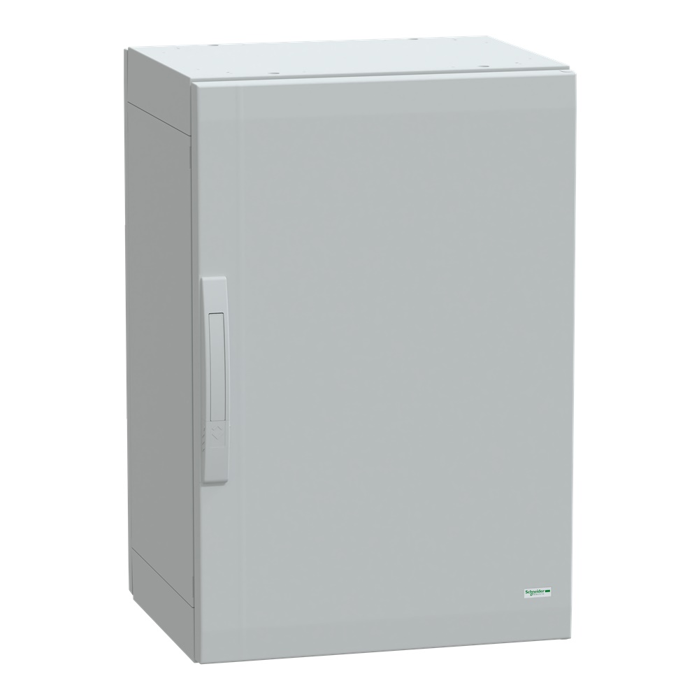 Armadio in poliestere, Thalassa PLA, porta piena, totalmente chiuso, 750x500x420mm, IP65, IK10