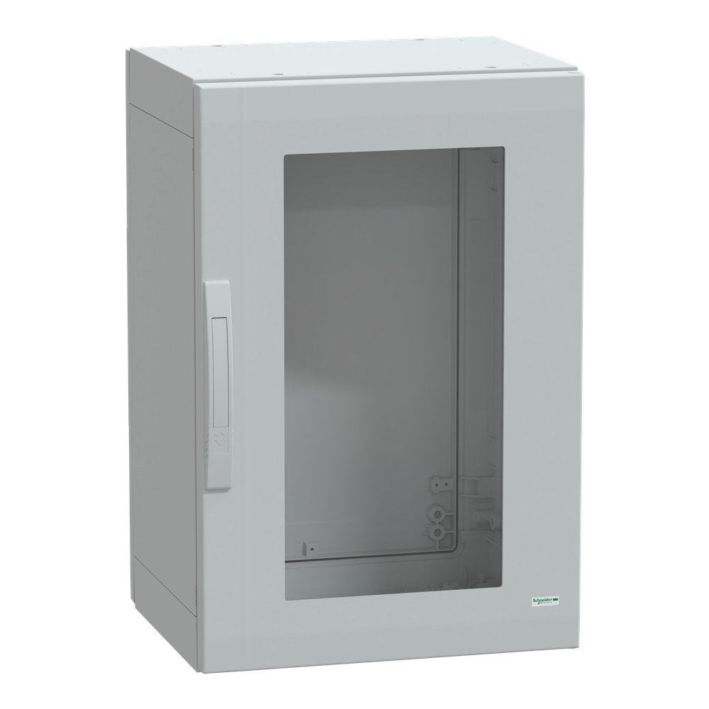 Armadio in poliestere, Thalassa PLA, porta trasparente, totalmente chiuso, 750x500x420mm, IP65, IK08