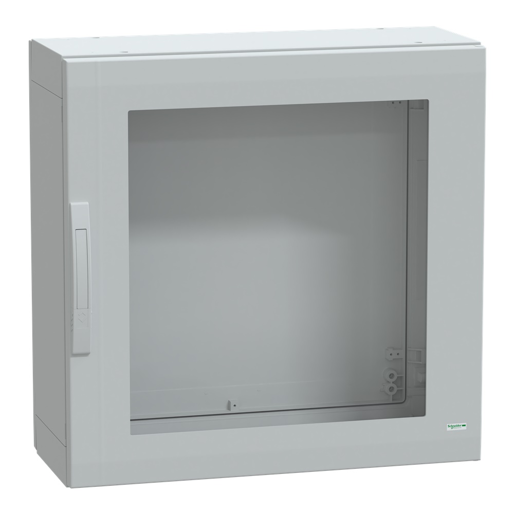 Armadio in poliestere, Thalassa PLA, porta trasparente, totalmente chiuso, 750x750x320mm, IP65, IK08