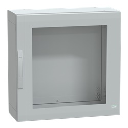 Armadio in poliestere, Thalassa PLA, porta trasparente, totalmente chiuso, 750x750x320mm, IP65, IK08