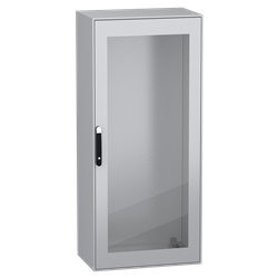Armadio Spacial SM porta trasparente senza piastra 1800x800x500