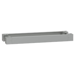Zoccolo inox L1000xH100 304L