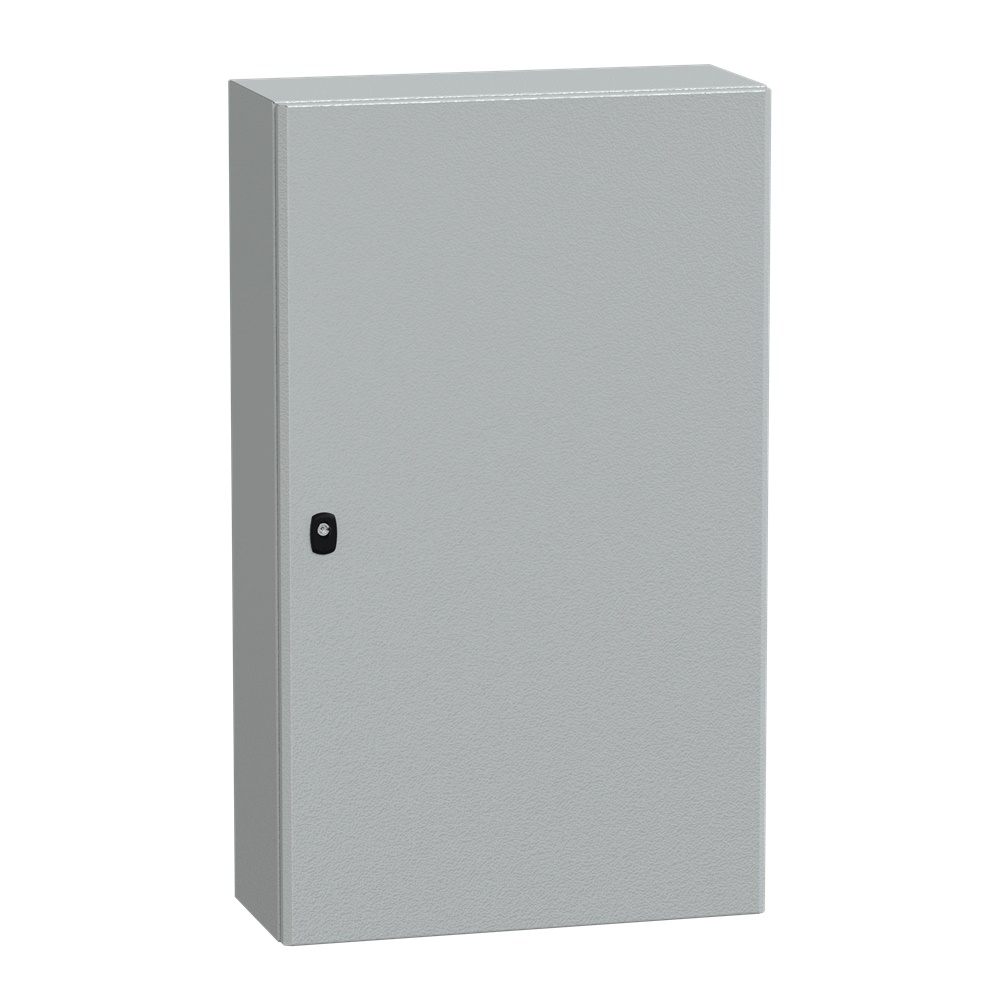 Cassetta in acciaio montata a parete, Spacial S3D, porta piena, senza piastra di montaggio, 1000x600x250mm, IP66, IK10