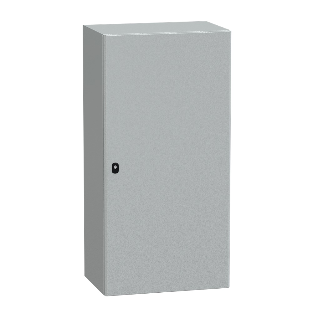 Cassetta in acciaio montata a parete, Spacial S3D, porta piena, senza piastra di montaggio, 1200x600x400mm, IP66, IK10