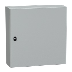 Cassetta in acciaio montata a parete, Spacial S3D, porta piena, senza piastra di montaggio, 600x600x200mm, IP66, IK10