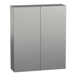 Armadio Spacial S3X, acciaio inox 316L, porta piena doppia, 1200x1000x300mm, IP55