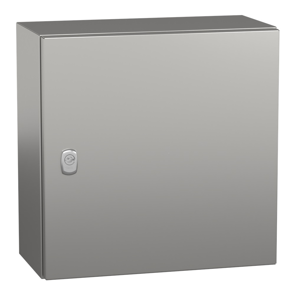 Armadio Spacial S3X, acciaio inox 316L, porta piena, 400x400x200mm, IP66